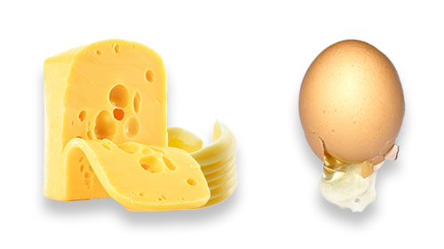 Milchprodukte & Eier